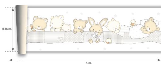 Cenefa Autoadhesiva Infantil 471_1 PIPPO