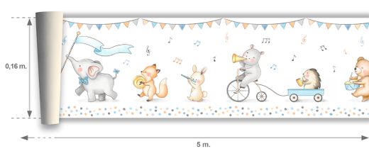 Cenefa Autoadhesiva Infantil 472_1 PIPPO