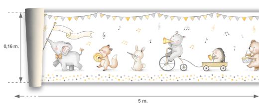 Cenefa Autoadhesiva Infantil 472_3 PIPPO