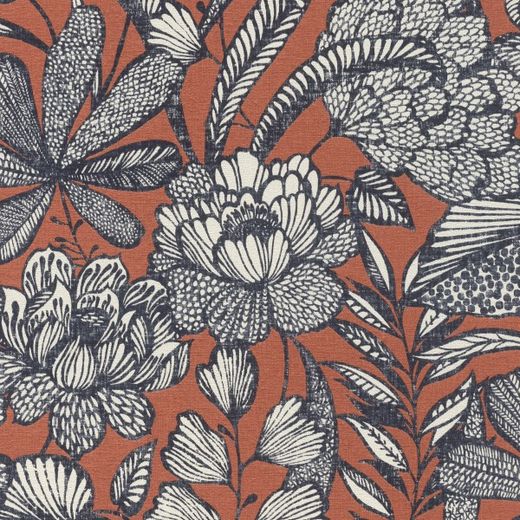 Papel pintado botánico 555370 Madagascar