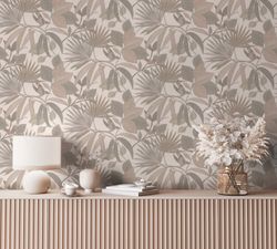 Papel pintado floral 291451 Singapur