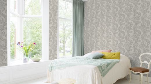 Papel pintado floral 822625 Practik