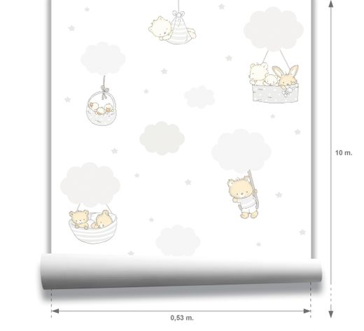 Papel pintado infantil 452_1 PIPPO
