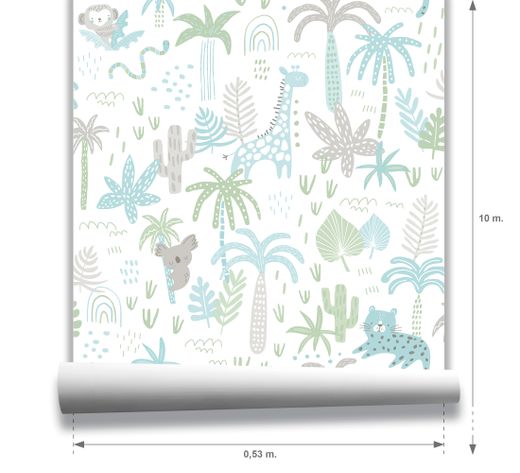 Papel pintado infantil 454_1 PIPPO