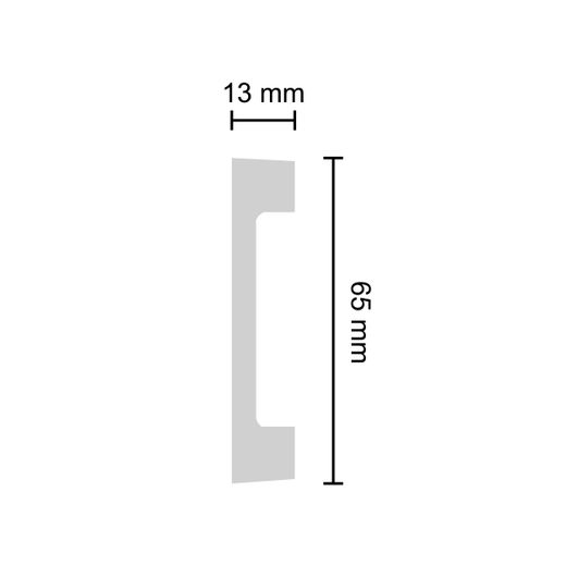 Rodapié Duropolimer UP 130